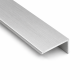 L-образна алуминиева лайсна за стенни PVC панели - 1.5 см x 1.5 см x 300 см