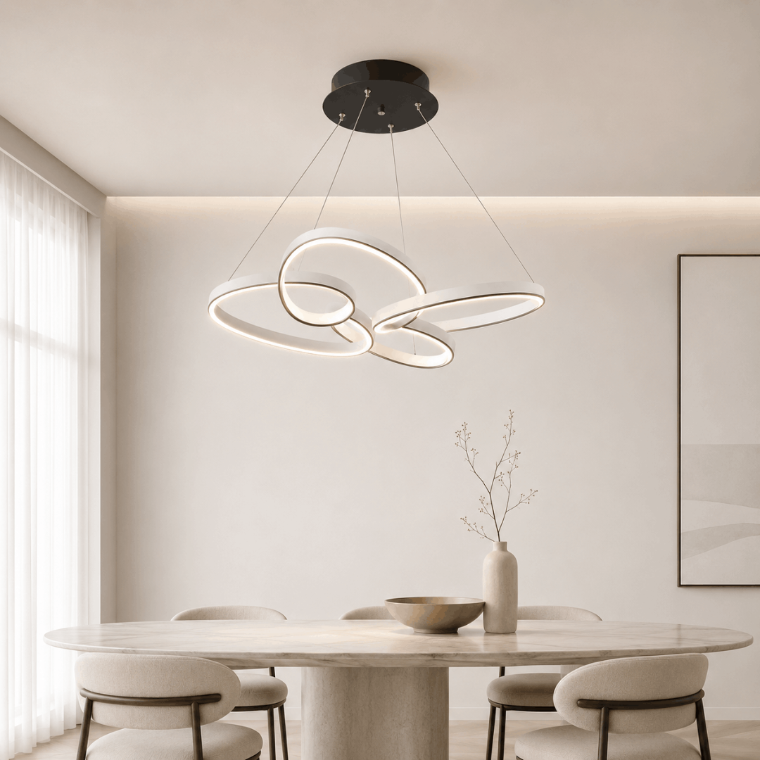 LED полилей Неро, черен, 48w, 4000k