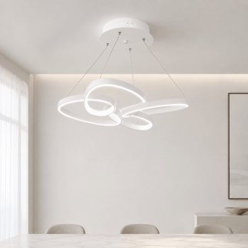 LED полилей Лумина, бял, 48w, 4000k