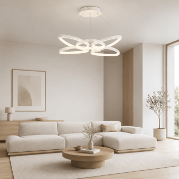 LED полилей Солара, бял, 68w, 4000k, 2305