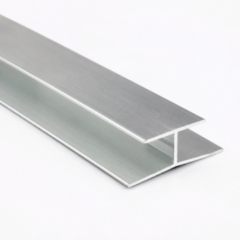 Алуминиев H профил за PVC панели - 2см x 1см x 300см